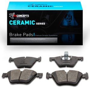 BMW 525i Brake Pads - Front - R1 Concepts - Ceramic - `04-`10